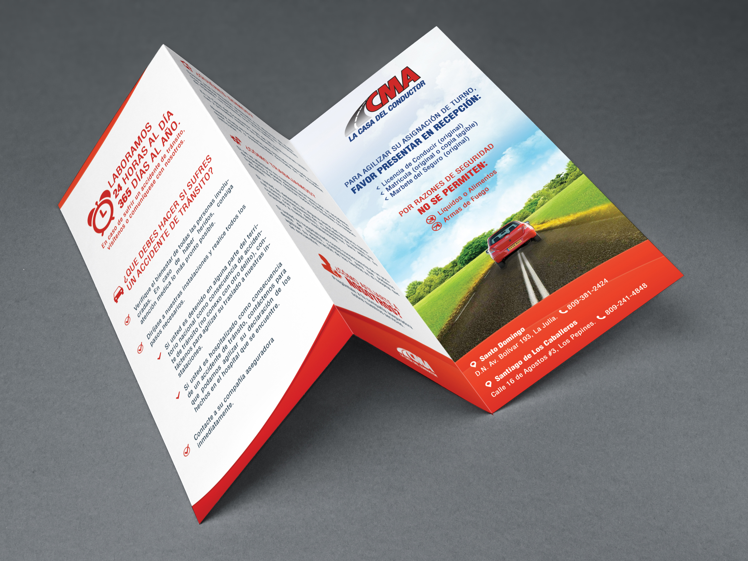 Tri Fold Brochure MockUp