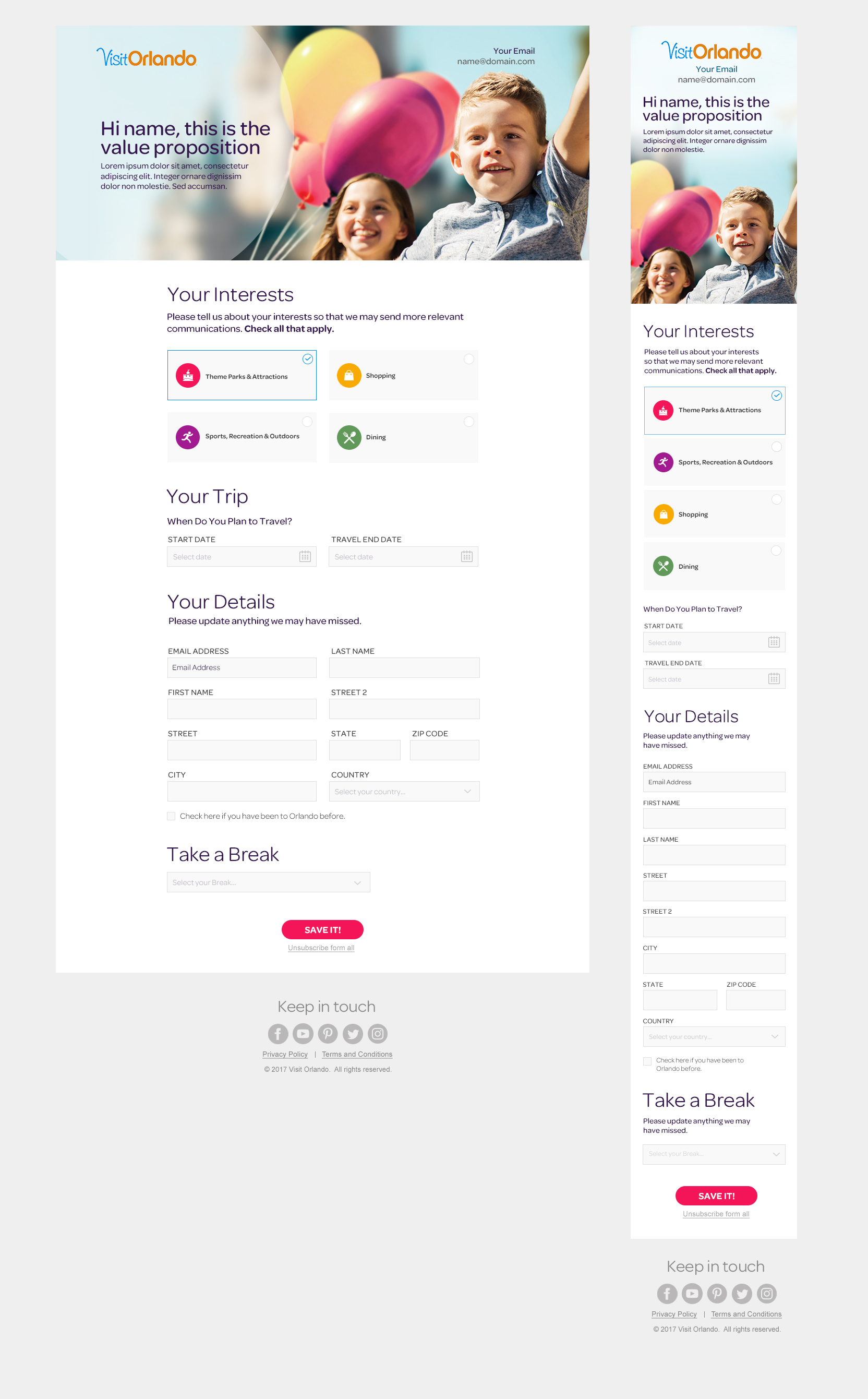 VisitOrlando-EmailPreferenceCenter-Concept2